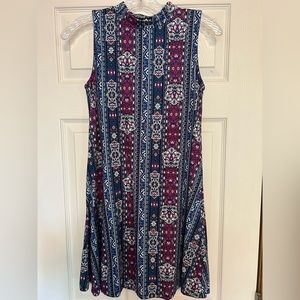 Patterned Dress- Small